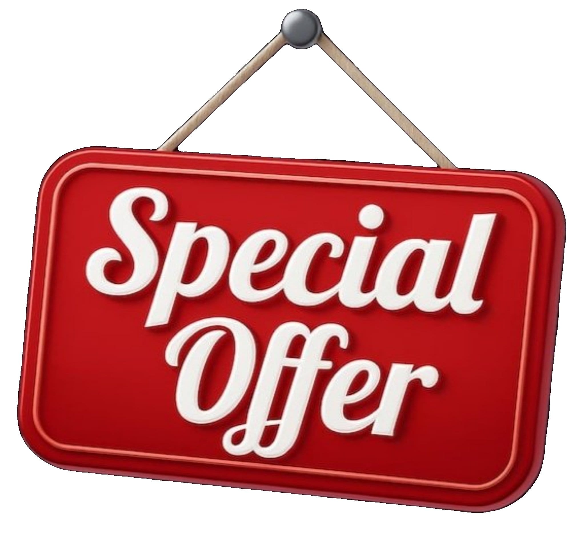 Limited Time Offer 15